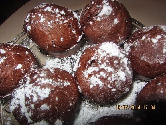 Muffiny bananowo-czekoladowe