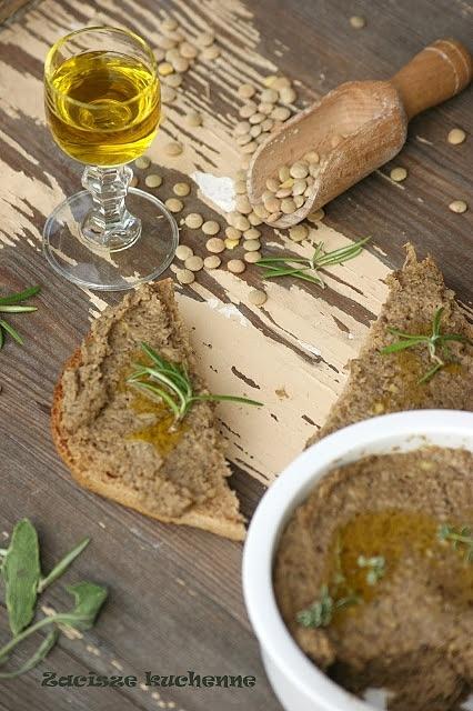 Wegetariańskie pâté z warzyw i soczewicy