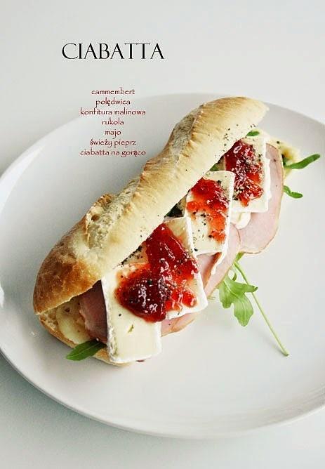 Ciabatta na ciepło ze słodką nutą