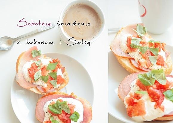 Śniadanie z bekonem i salsą, dobra książka