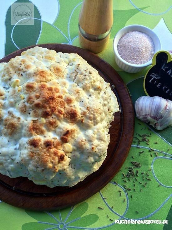Kalafior zapiekany w piekarniku