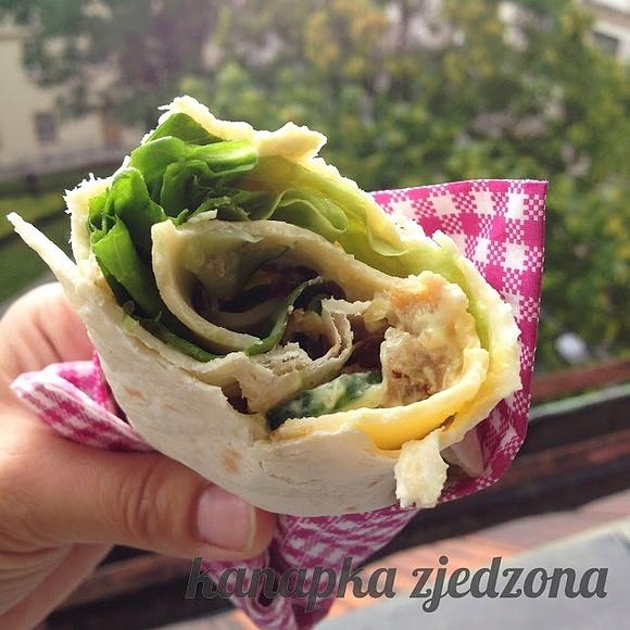 Tortilla w pracy jako alternatywa dla zwykłej kanapki