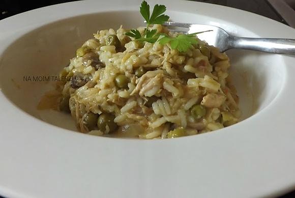 Ryż z kurczakiem a’la risotto