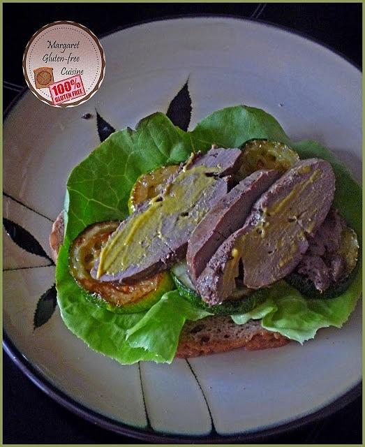 Kanapka z wątróbką i cukinią Recipe na zdrową kanapkę bezglutenową
