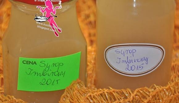 Syrop imbirowy z papedą - domowy przepis na łatwy wyrób
