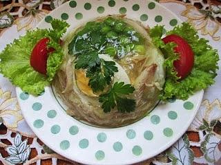 Galaretka drobiowa po żydowsku