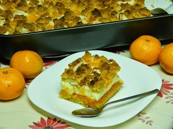 Ciasto mandarynkowe z dynią