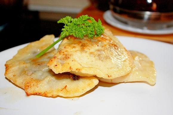 Pierogi ze szpinakiem na Wigilię