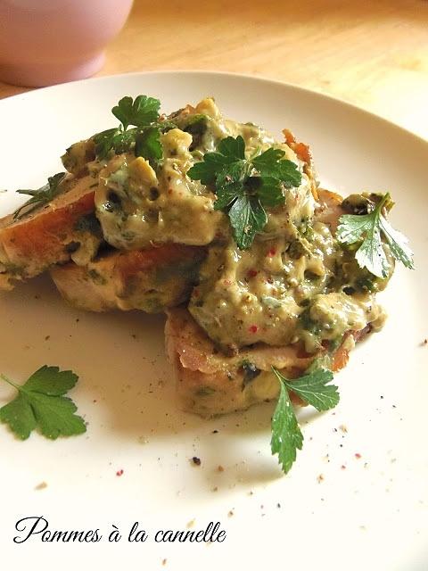 Pieczeń wieprzowa z salsa verde