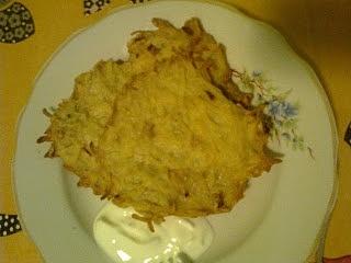 Odchudzone placki ziemniaczane pieczone