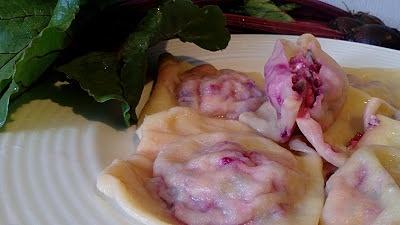 Pierożki z botwinką