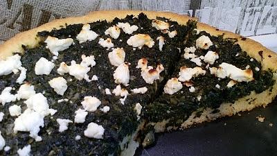 Tarta ze szpinakiem i fetą