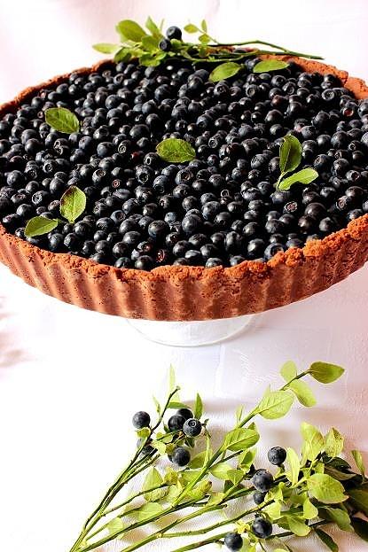 Tarta jagodowa z kremem patissiere