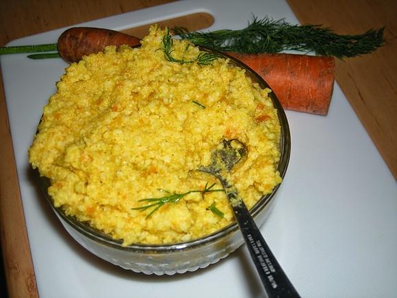 Pasta z kaszy jaglanej i warzyw