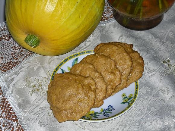 Ciasteczka dyniowe z korzennym smakiem