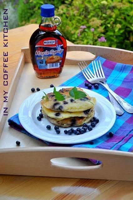 Pancakes z jagodami