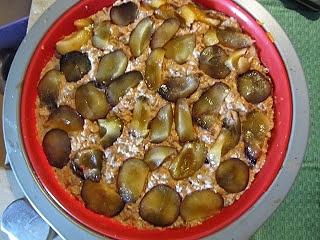 Ciasto owsiane ze śliwkami