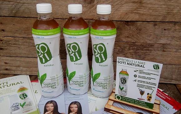 Soti natural zielona herbata w butelce - właściwości i zastosowanie