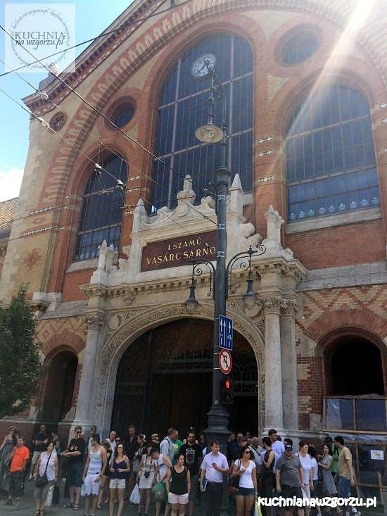 Hala targowa w budapeszcie central market hall