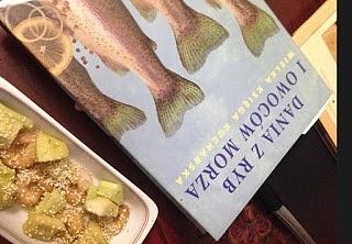 Krewetki z ogórkiem po japońsku