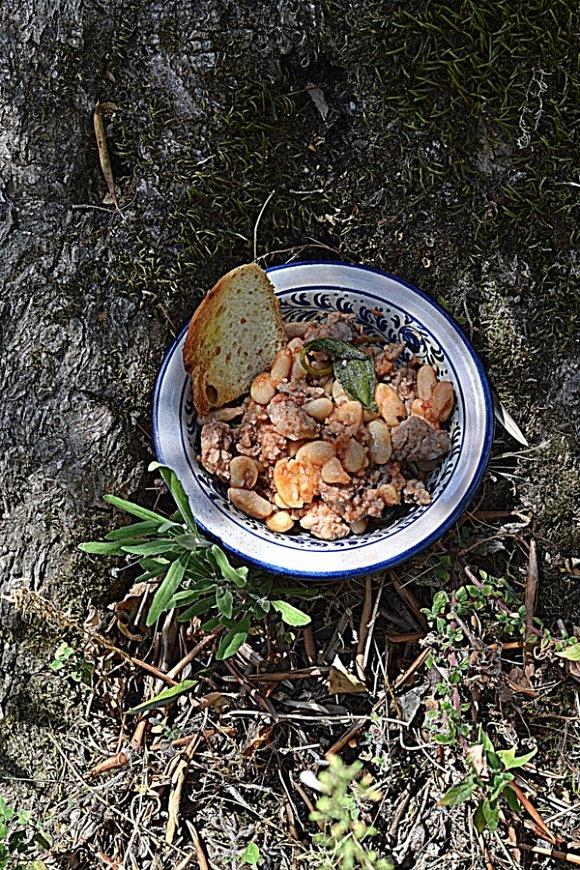 Fasola na sposób ptasi – fagioli all’ uccelletto
