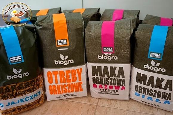 Produkty orkiszowe Biogra dla zdrowia rodziny