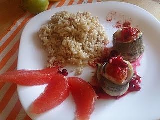 Pieczony dorsz z grejpfrutem