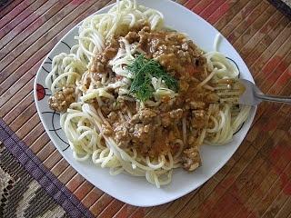 Sos mięsno-pomidorowy do makaronu