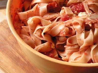 Tagliatelle Salmone makaron z łososiem
