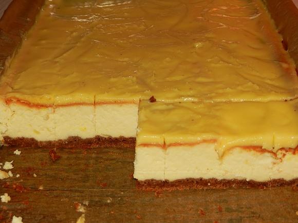 Sernik cytrynowy z lemon curd