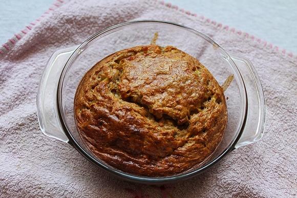 Bananowy chlebek owsiany