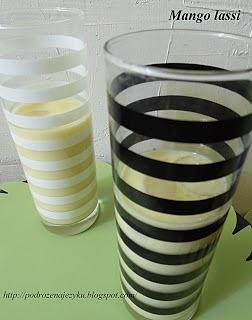 Mango Lassi na bazie mleczka kokosowego