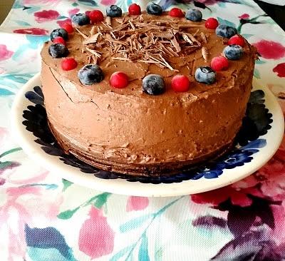 Czekoladowy tort dla dorosłych