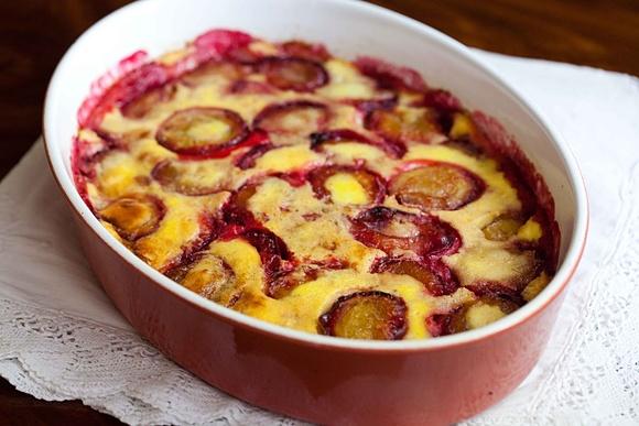 Clafoutis ze śliwkami
