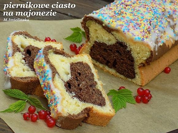 Piernikowa babka na majonezie