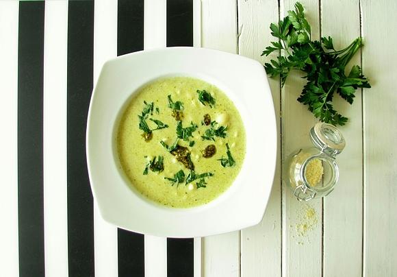 Zupa ziemniaczana z pesto