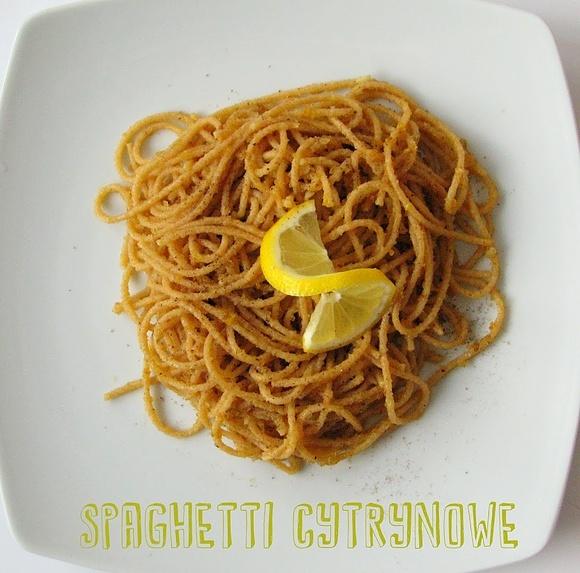 Spaghetti cytrynowe