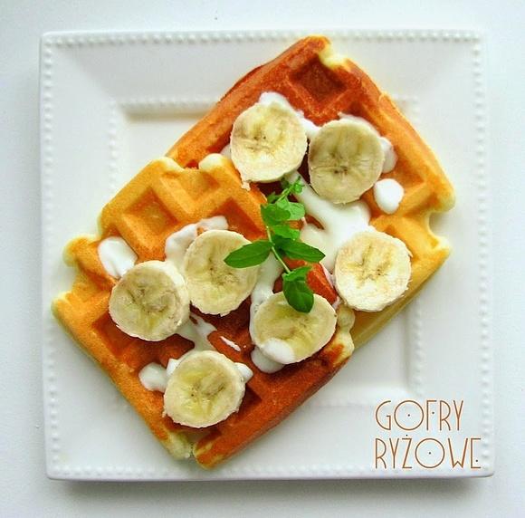 Gofry ryżowe