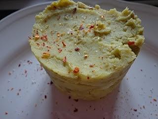 Puree ziemniaczano-groszkowe