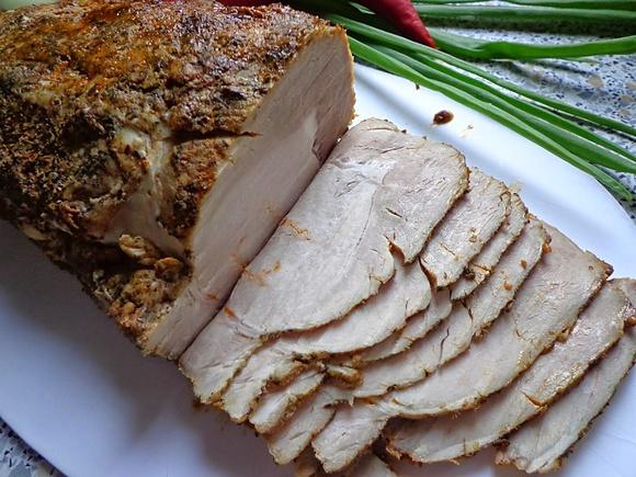 Pieczony schab do kanapek i dań obiadowych