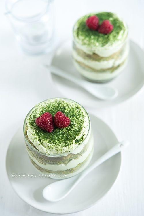 Matchamisu - japońska wersja tiramisu z zieloną herbatą