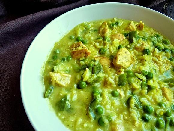 Zupa z kurczakiem w curry