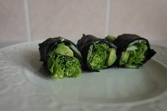 Surowe sushi bez ryżu