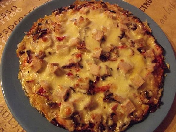 Pizza na spodzie z batatów