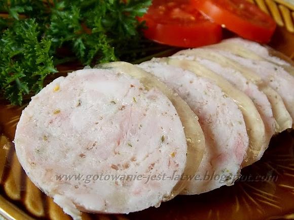 Mielonka drobiowa parzona