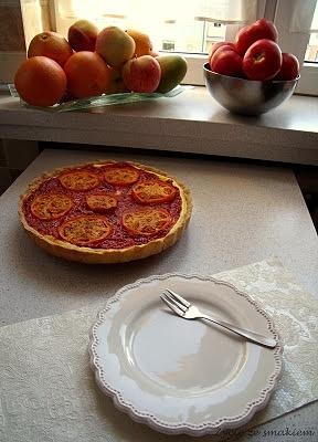 Tarta pomidorowa z serem ricotta