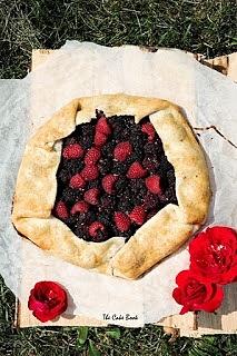 Galette z jeżynami