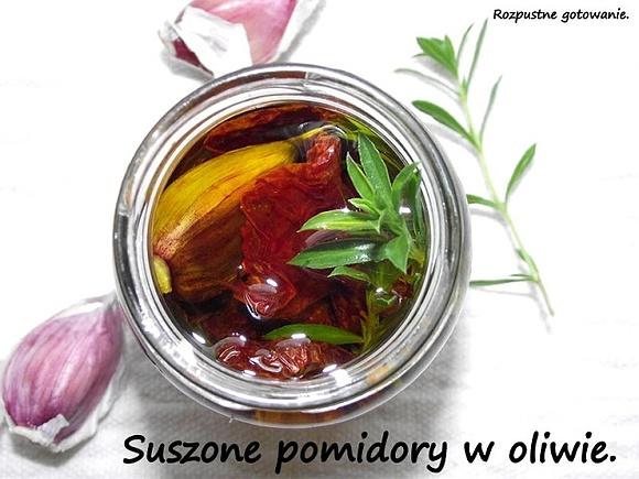 Suszone pomidory w oliwie