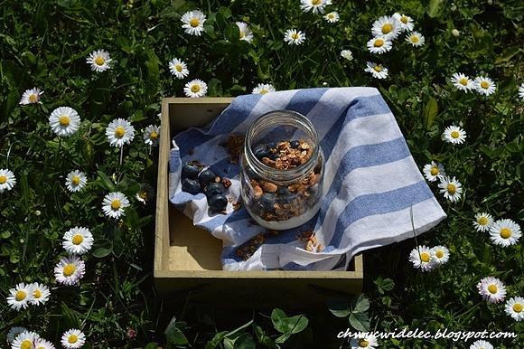 Granola z orzechami i bakaliami na zdrowe śniadanie