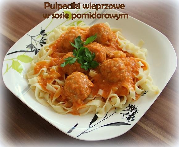 Pulpeciki wieprzowe w sosie pomidorowym